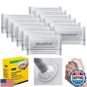 New Type White Waterproof Sealant Mastic, Waterproof Repair Sealing Clay, Qui - Picture 1 of 5