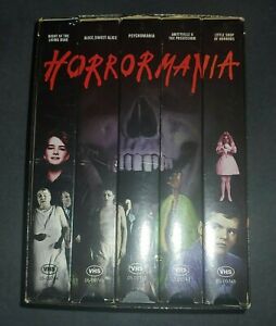 Horror Mania 5-VHS Box Set