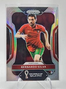 PANINI PRIZM 2022, COPA DEL MUNDO, PLATA, #173 BERNARDO SILVA, PORTUGAL - Imagen 1 de 2