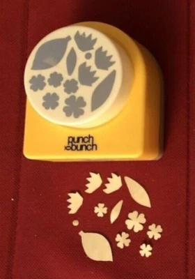 Punch Bunch Large Giant Mega Punch LILAC builder punch Flowers Leaves - Image 1 of 2