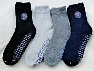 2 Paar ABS Socken,Stoppersocken für Damen/Herren/Kids,Gr.39/42 + 43/46 mit Wolle - Bild 1 von 5