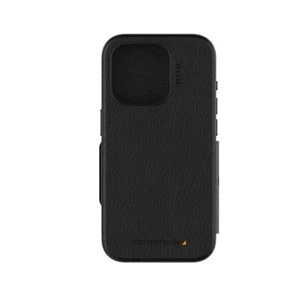 EFM Monaco E-leather Wallet Case Armour for Iphone 15ProMax-6.7" Pro-Black/SG - Picture 1 of 5