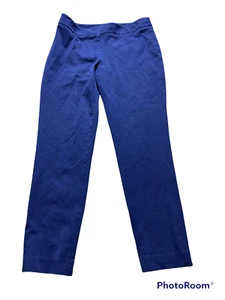 tommy hilfiger women's purple slim fit cropped pant size 2 inseam 27 - Picture 1 of 4