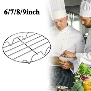 Juego de accesorios para freidora de aire de 6/7/8/9 pulgadas soporte de acero herramienta cocina U7W3 - Imagen 1 de 16