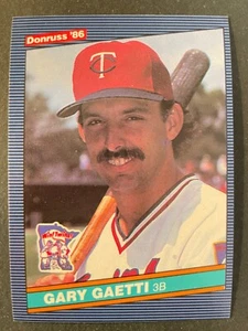 Gary GAETTI 1986 Donruss Baseball #314 Minnesota Twins - Picture 1 of 2