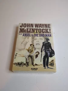 John Wayne. MCCLINTOCK! ANGEL & THE BAD MAN 2 DVD SET New Sealed - Picture 1 of 2