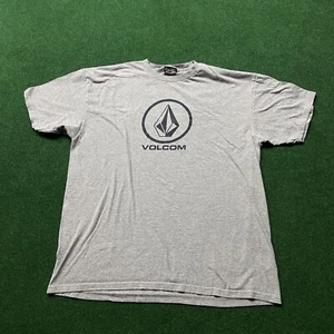 Vintage Volcom Shirt Mens XL Gray 90S Y2K Skate Skateboarding Grunge Emo Tee - Picture 1 of 6