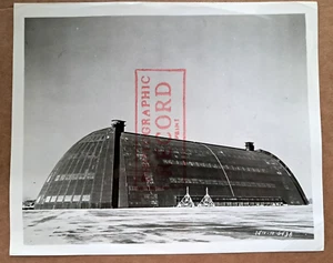 Zepplin Airship Blimp Hanger Elizabeth City N Carolina c1970s Real 8X10 Photo - Picture 1 of 6