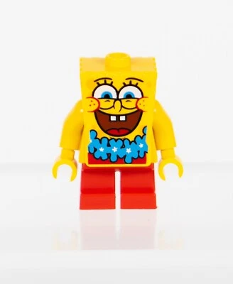 LEGO Sponge Bob Square Pants Sponge Bob Minifigure. Used + Fast Shipping - Image 1 of 4