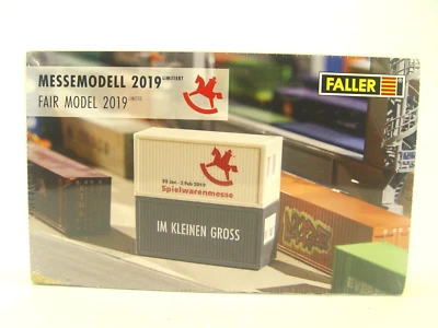 Baucontainer Messemodell 2019 - Faller  HO Bausatz   1:87 -     #462   #E gebr. - Bild 1 von 3