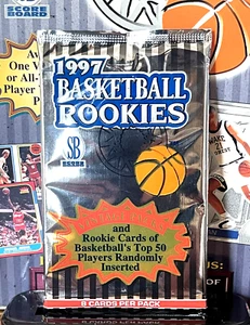 1997 SCORE BOARD BASKETBALL (ROOKIES) PACK 8 Cards KOBE BRYANT ALLEN IVERSON OVP - Bild 1 von 19