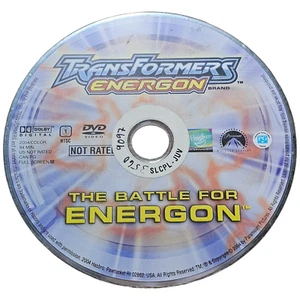 Transformers Energon The Battle for Energon DVD DISC ONLY - Imagen 1 de 1