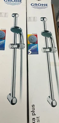 Grohe Relexa plus Exquisit Brausestange + Handbrause in Chrom, Rarität - Bild 1 von 4