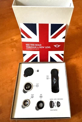 Kit de lentes MINI (BMW) Mobile Photo 3 en 1 "Ver el camino a través de una lente nueva" Nuevo en caja Foto 1 de 4