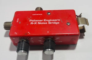 TESTED PALOMAR ENGINEERING R-X NOISE BRIDGE RED CASE - Picture 1 of 7