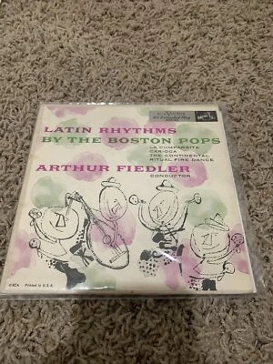 Andy Warhol art cover Latin Rhythms By The Boston Pops Arthur Fiedler - Image 1 of 2