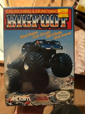 Nuevo juego Bigfoot Nintendo NES sellado de fábrica muy bueno Foto 1 de 4