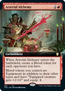 x1 Arterial Alchemy - Extended Art R MTG Commander Innistrad: Crimson Vow M/NM, - Picture 1 of 1