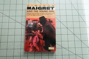 MAIGRET AND THE YOUNG GIRL BY GEORGES SIMENON  1965 RARE ARROW UK MYSTERY PB - Picture 1 of 3
