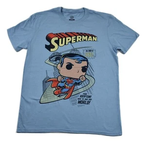 Funko Pop Mens Superman From Krypton! To Save Our World! Shirt New S, M, XL - Picture 1 of 5