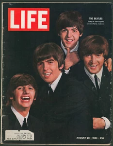 Beatles Life Magazine August 28 1964 Music History Pop Culture 60s Memorabilia - Picture 1 of 2