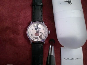 Disney ewatchfactory Mickey Mouse Silver Tone Watch P-234-2657-4 14115 MIB - Picture 1 of 5