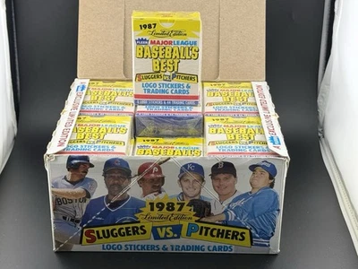 1987 FLEER BASEBALL'S BEST SLUGGERS VS PITCHERS 44 CARD SET SEALED