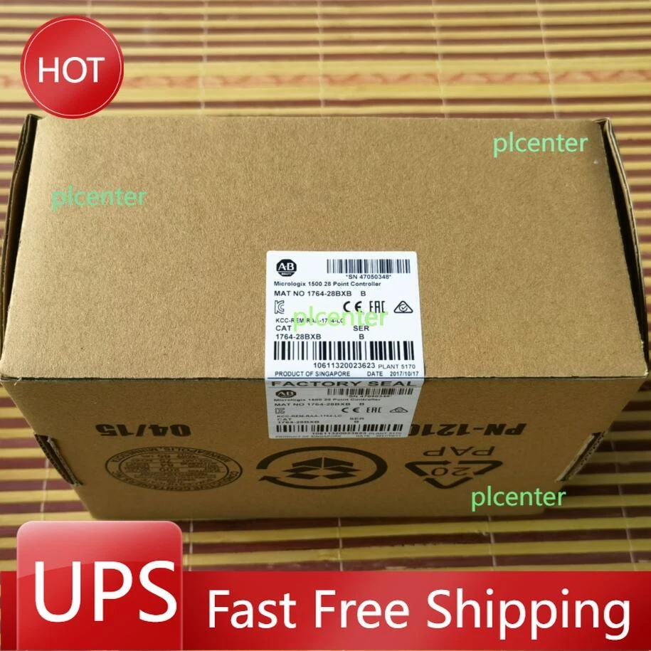 1 PCS New Factory Sealed AB 1764-28BXB SER B MicroLogix1500 28 Point Controller - Image 1 of 1