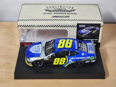 2020 #88 Alex Bowman Chevy Goods Darlington Throwback 1/24 Action NASCAR Diecast - Image 1 of 2