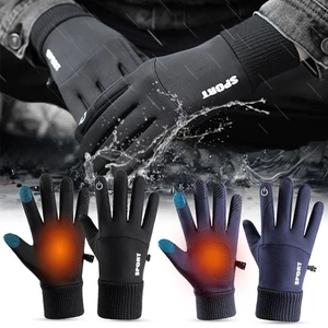 Thermal Winter Gloves For Men Women - Windproof Touchscreen With Lycra Fabric US - Bild 1 von 20