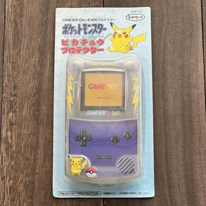 Nintendo Game Boy Color GBC Kemco Pikachu Protector Clear Case Pokemon New Japan - Picture 1 of 12