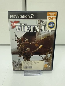 Conflict Vietnam PS2 (PlayStation 2, 2004) CIB con tarjeta de registro BlockBuster ¡ENVÍO GRATUITO! - Imagen 1 de 4