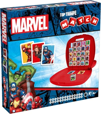 Marvel Heroes Match Game Board Games Learnin Matching and Memory Game New Gift - Image 1 of 4