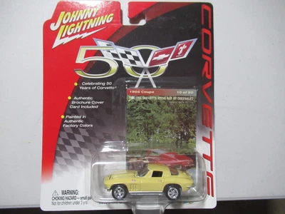 JOHNNY LIGHTNING CELEBRATING 50 YEARS CHEVY CORVETTE 1966 1:64 RELEASE 4 - Image 1 of 2