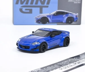 Nissan Z Pandem Seiran Blue LHD - Mini GT 1:64 - Picture 1 of 5