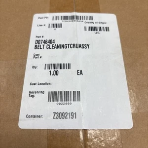 Genuine Ricoh Belt Cleaning Unit D074-6404 D0746404 for C651 C751 Factory Sealed - Afbeelding 1 van 2