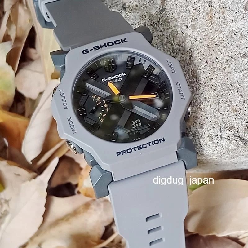 CASIO G-SHOCK GA-2300-8AJF GA-2300 GA-2300 GA Quartz Analog & Digital Gray