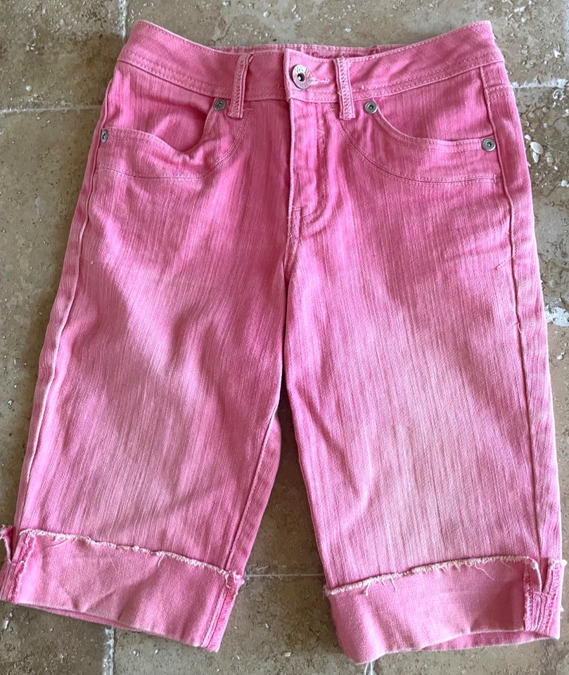 Шорты для девочек Roxy Hunter продаются ограниченным тиражом слишком 14 узкие оранжевые - Изображение 1 из 4