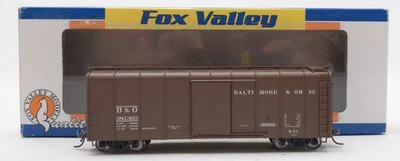 Fox Valley Models 30303 HO Scale Balimore & Ohio Wagontop Box Car #381303 LN/Box - Image 1 of 4