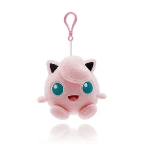 Pokemon Jigglypuff Clip-On Plush Mascot Stuffed Animal Keychain Bag Clip - Bild 1 von 3