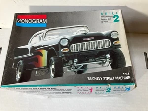 Monogram 1955 Chevy Street Machine Car Model Kit 1/24 scale #2211 - Picture 1 of 9