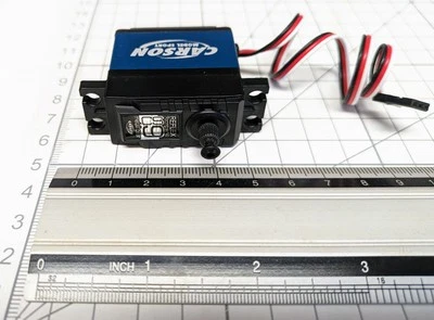 Carson Reflex CS-9 Servo Waterproof MG JR 9kg 500502042 0,1 sec/60°/6V CVR® - Bild 1 von 2