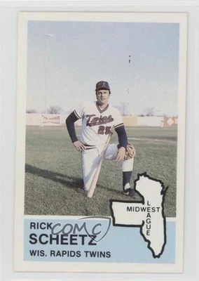 1982 Fritsch Midwest League Stars of Tomorrow Ricky Sheetz Rick Scheetz #96 - Image 1 of 2