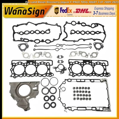 Juego de juntas de culata 306DT 3,0T para Land Rover Discovery Jaguar F-PACE TDV6 2009-2023 Foto 1 de 4