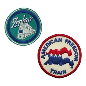 PARCHE TREN FERROCARRIL LIBERTAD AMERICANA ZEPHYR CALIFONIA De colección Ferrocarril Histórico - Imagen 1 de 11
