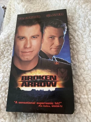 (TS) Broken Arrow VHS Movie 1996 John TRAVOLTA CHRISTIAN SLATER - Image 1 of 3