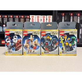 LEGO Star Wars - Minifigure Pack Bundle Set 3340, 3341, 3342, 3343 [SEALED/RARE]
