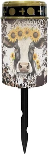 Solar Lights Outdoor Waterproof for Grave Decorations Fake LED Flameless Candles - Picture 1 of 12