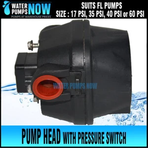 12V WATER PUMP HEAD FL Pumps DIAPHRAGM PRESSURE PUMPS FL30 FL35 FL40 FL60 - Picture 1 of 2