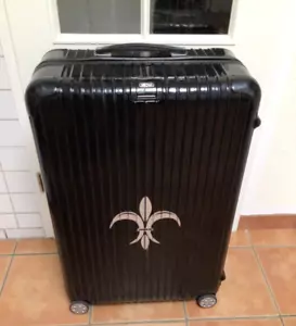 Rimowa Salsa deluxe Check-in XL | pre LVMH | black | guter Zustand | 4 Wheel - Bild 1 von 16